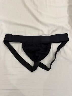 Jockmail Black Athletic Jockstrap